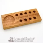 JW Polished Wood : Punch Tool Holder