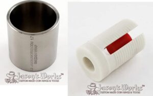 One Swedish Wrap Set - #1 Die + 3 Brass + Tape x 2 - Swap for JR Follower