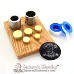 THE ORIGINAL Swedish Wrap Kit - 2 Dies, 5 Brass + Tool Tray